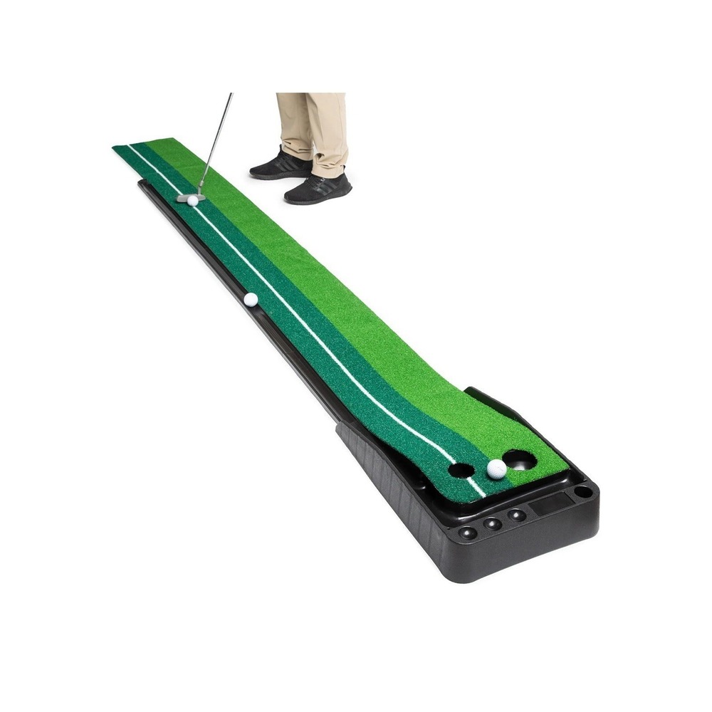 Indoor Golf Putting Green With Automatic Ball Return